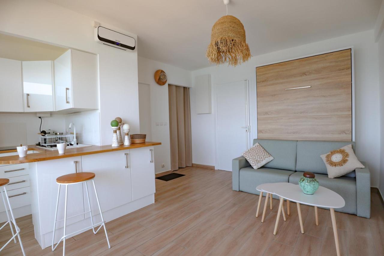Bord De Plage - Studio En Front De Mer Le Lavandou Extérieur photo